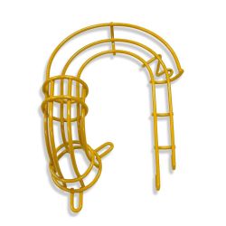 Wizard of Oz Crystal Ball Wireform - Yellow Brick Road Yellow